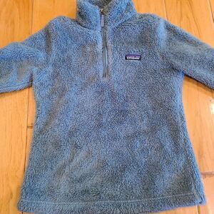Patagonia Blue Los Gatos Fleece Sweater Pullover Size Small